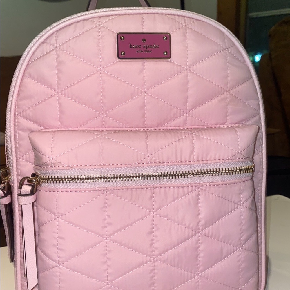 Kate Spade Quilted Small Bradley Backpack Purse